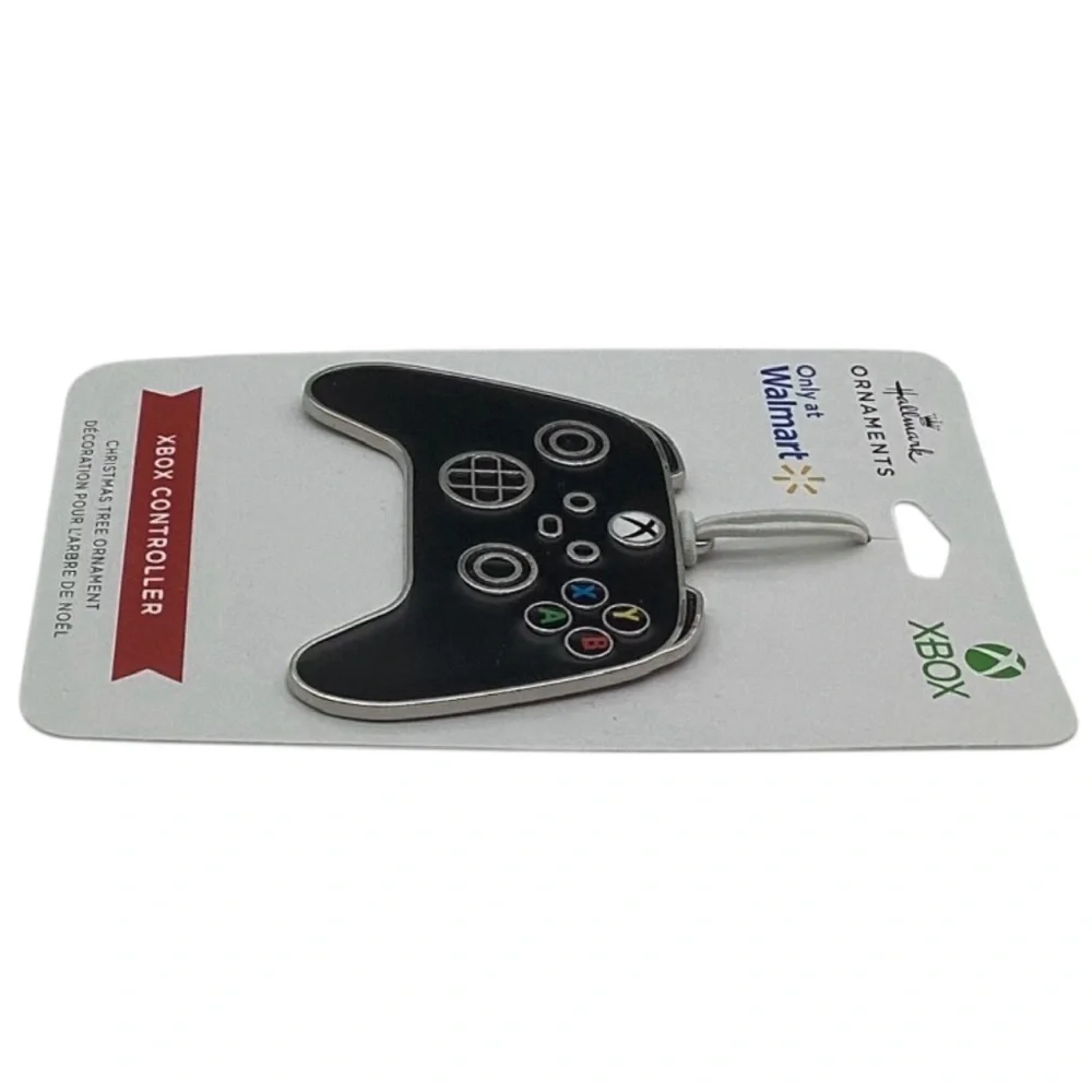 Hallmark “XBOX Black Video Game Controller” Metal Christmas Ornament (NWT)